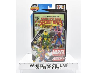 Spider-Man &amp; Thunderball Comic Pack NEW Marvel Universe 2011 Hasbro Figures