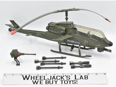 Dragonfly Assault Copter B 100% Complete 1983 G.I. Joe Cobra Action Figure