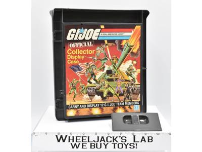 Official Collector Display Case 1982 Vintage GI Joe Cobra ARAH Hasbro Vintage