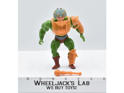 Man-At-Arms 100% Complete 1982 MOTU Mattel Masters of the Universe He-Man