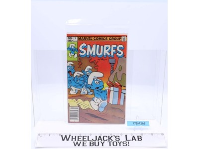 Smurfs Comics Vol. 1 No. 3 Marvel Comics Group Peyo 1982 Very Good Vintage