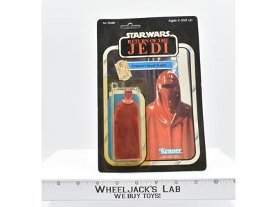 Emperor's Royal Guard 65 Back MOSC Sealed Star Wars ROTJ 1983 Kenner Vintage