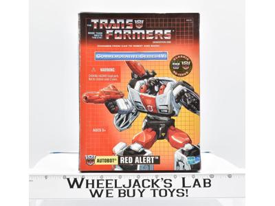 Autobot Red Alert Commemorative Series IV NEW Reissue G1Transformers
