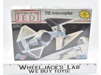 TIE Interceptor Model Kit 8931 ROTJ Star Wars 1990 MISB MPC Ertl