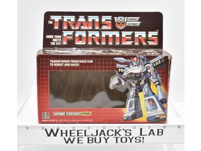Prowl Box Only 1984 TM Action Figure Vintage Hasbro G1 Transformers