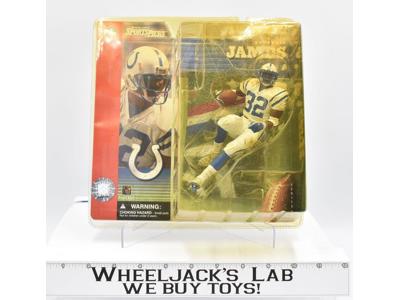 Edgerrin James Indianapolis Colts Series 1 McFarlane Sports Picks NFL MOSC 2001