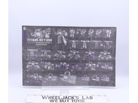Soundblaster & Soundwave Titans Return Instruction Manual Hasbro Transformers