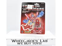 Powerglide W/ BUBBLE WHITE BORDER Complete Vintage Hasbro 1985 G1 Transformers