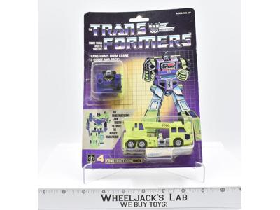 Hook Devastator W/ BUBBLE Vintage Hasbro TM 1985 G1 Transformers Action Figure