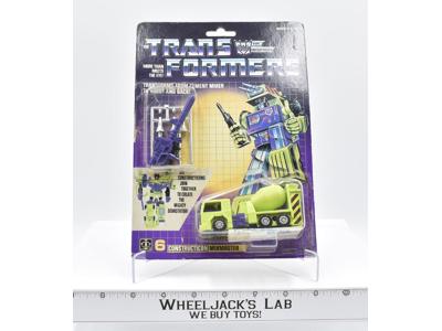 Mixmaster W CARDBACK BUBBLE 100% Action Figure Vintage 1985 TM G1 Transformers
