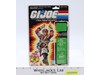 Crazylegs 100% Complete 34 Cardback 1987 G.I. Joe Hasbro Vintage Action Figure