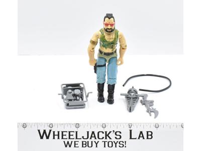 Ripper Dreadnok v1 100% Complete GI Joe 1985 Hasbro Action Figure Vintage