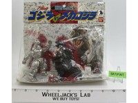 Godzilla vs. Mecha Godzilla 1993 Bandai 4" Action Figure Set NEW MISP