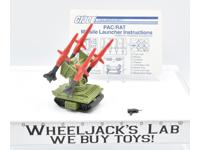 Pac Rat Missile Launcher 100% A Complete Vintage GI Joe Cobra ARAH 1983 Vehicle