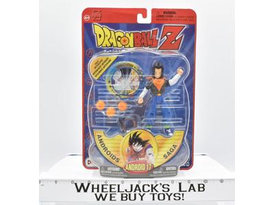 Android 17 Androids Saga Dragonball Z 2000 Irwin Toy NEW MOSC Action Figure