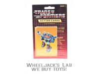 Smokescreen Sealed Pack Card #8 of Transformers Trading Action Cards 1985 G1