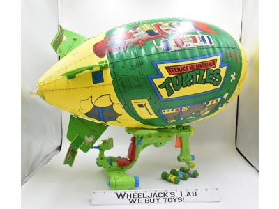 Turtle Blimp 2 1990 TMNT Teenage Mutant Ninja Turtles Playmates Toys Vehicle