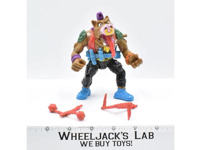 Bebop Head Spinnin 1991 TMNT Teenage Mutant Ninja Turtle Playmates Action Figure