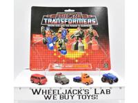 Off Road Patrol W CARDBACK Vintage Hasbro 1989 G1 Transformers Action Figure