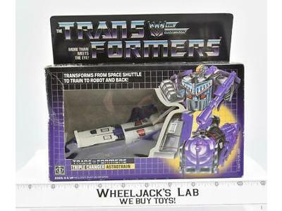 Astrotrain MIB NICE FIGURE 100% Complete 1985 Vintage Hasbro G1 Transformers