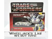 Jazz MIB NICE FIGURE CIRCLE STAMP Complete 1984 Vintage Hasbro G1 Transformers