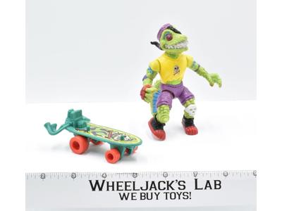 Mondo Gecko A 100% Complete 1990 TMNT Teenage Mutant Ninja Turtle Playmates