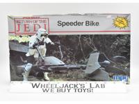 Speeder Bike Model Kit New Original Box Star Wars ROTJ 1983 Kenner Figure