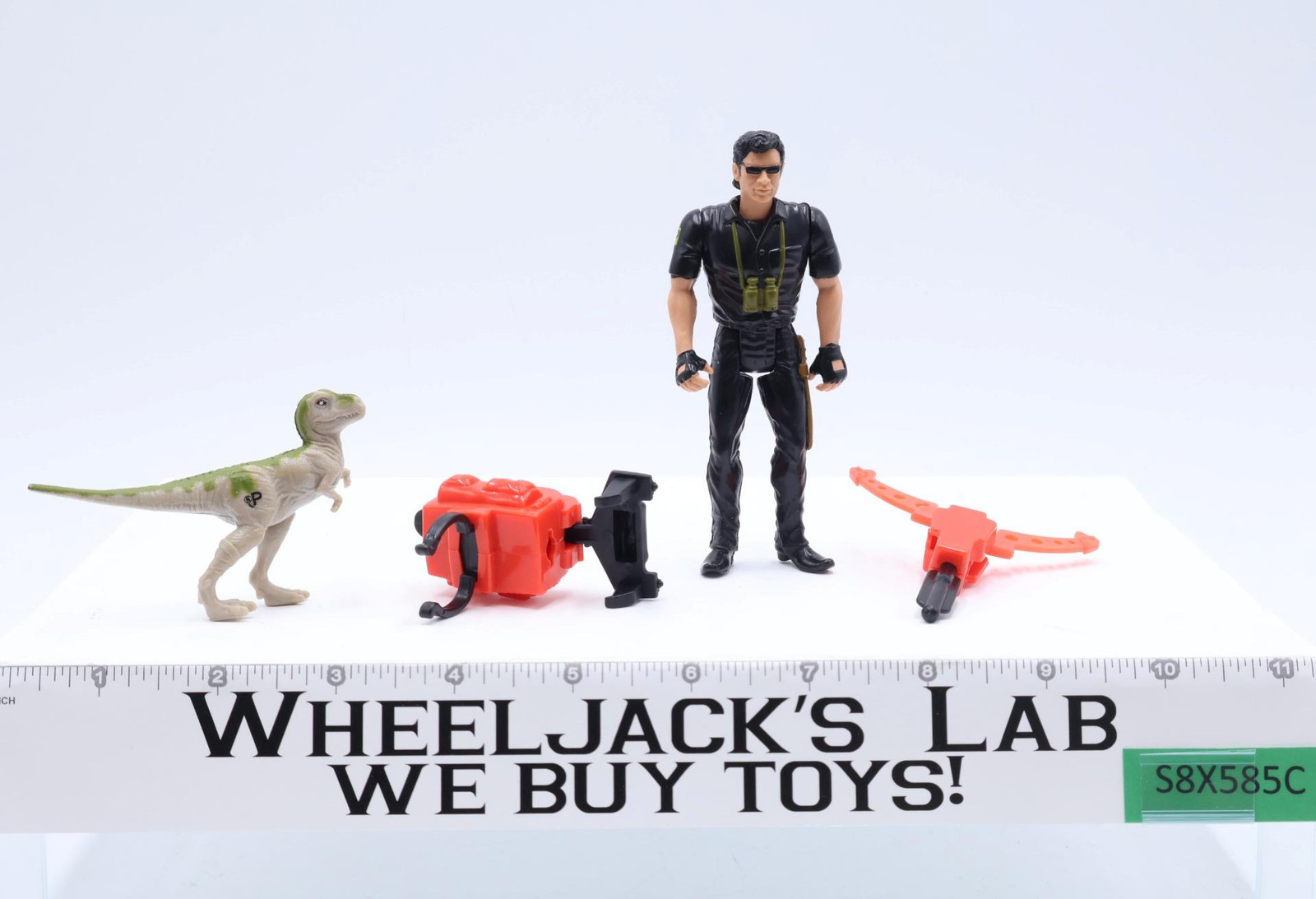 Ian Malcolm Chaos Expert 100% Complete Jurassic Park The Lost World 1996 Kenner