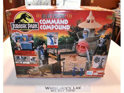 Jurassic Park Electronic Command Compound Playset Set Kenner 1993 Action Figure