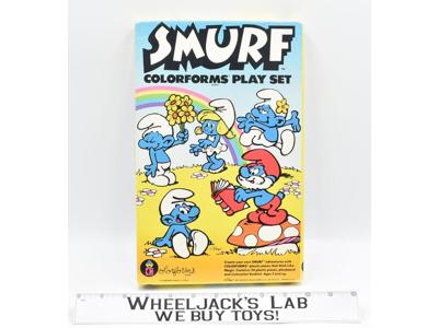Smurfs Colorforms Play Set 1981