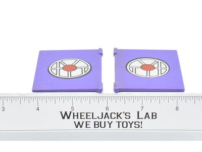 Trypticon HELI-PADS DOORS RAMPS PAIR 1986 Vintage Hasbro G1 Transformers