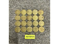 Lot of 20 Ms. Pac-Man Arcade Tokens Coins World's Fair Video Expo 1982 Atari