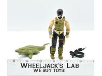 Croc Master GI Joe 1987 Hasbro Action Figure Vintage