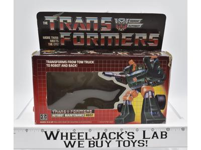 Hoist Box Only 1985 Action Figure Vintage Hasbro G1 Transformers