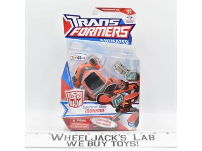 Cybertron Mode Ironhide Deluxe Animated NEW MOSC Hasbro Transformers 2010