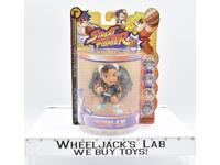 Chun-Li Street Fighter Jr. Resaurus 1999 Capcom NEW MOSC Action Figure