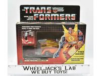 Rodimus Prime NEAR MINT FIGURE MIB 100% Complete 1986 Vintage G1 Transformers