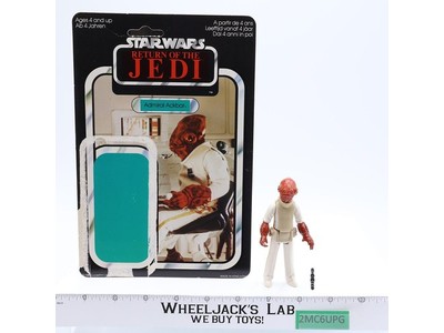 Admiral Ackbar 100% Complete 65 Back UK Star Wars ROTJ 1983 PALITOY Figure