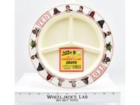 Han Solo Yoda Darth Vader Decorative Compartment Plate #1 Star Wars ROTJ NEW
