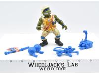 Military Lieutenant Leo 100% Complete 1991 TMNT Teenage Mutant Ninja Turtle