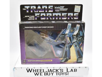 Thundercracker MIB MINT FIGURE 100% Complete 1985 Vintage Hasbro G1 Transformers