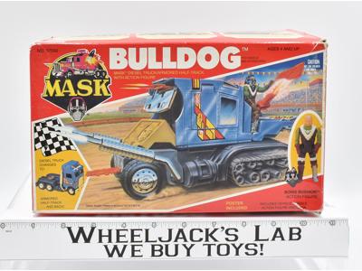 Bulldog Boris Bushkin 100% Complete w Box Vehicle MASK 1987 Kenner Vintage
