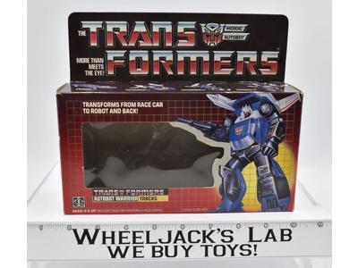 Tracks Box Only 1985 Action Figure Vintage Hasbro G1 Transformers