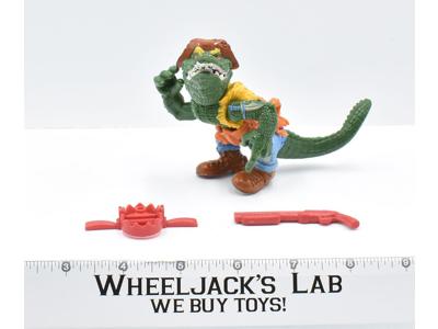 Leatherhead 100% Complete 1989 TMNT Teenage Mutant Ninja Turtle Playmates