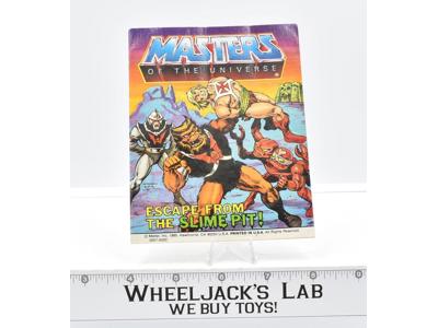 Escape From The Slime Pit! Mini Comic Book He-Man MOTU 1980's Mattel
