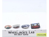 Lot of 4 Loverboy Pins Pinbacks Badges 1980s Vintage