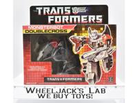 Doublecross MIB NICE FIGURE UNUSED STICKERS 100% 1987 Vintage G1 Transformers