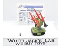 Pac Rat Missile Launcher 100% C Complete Vintage GI Joe Cobra ARAH 1983 Vehicle