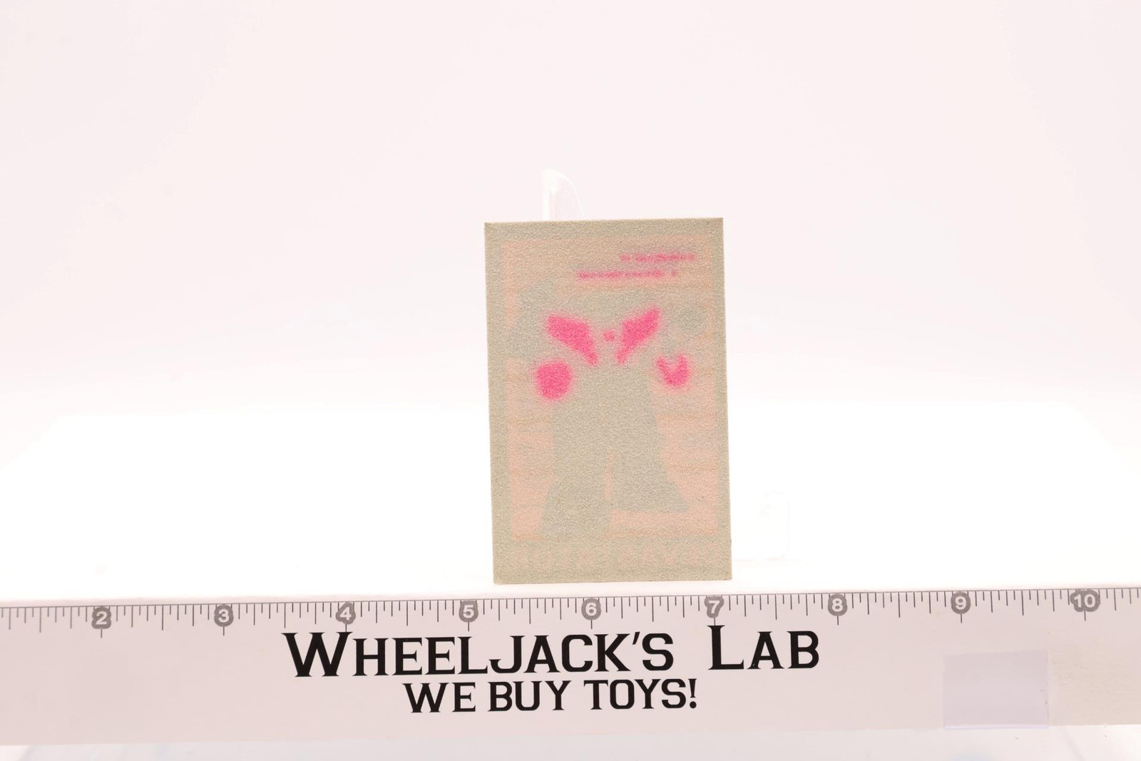 Devastator Reflect In the Dark Iron On Patch G1 Transformers G11986 Hasbro