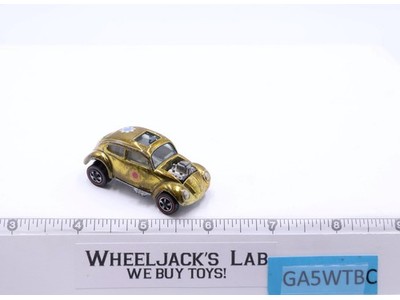 Custom Volkswagen GOLD Long Steering Wheel Hot Wheels 1967 1968 Redline RL